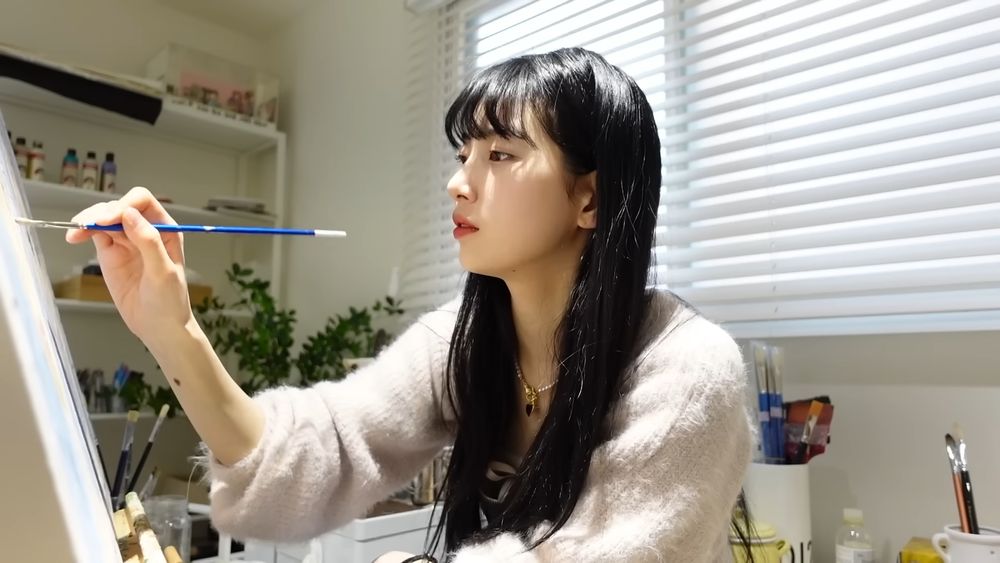 會演又會畫!盤點7位被演員身分耽誤的畫家韓女星,韓韶禧、盧允瑞、高允貞隱藏版小畫家、「國民初戀」秀智展現高水準實力!-9