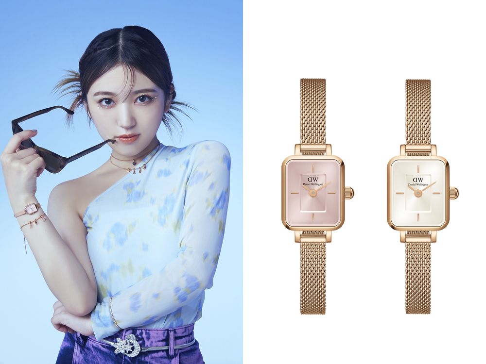 DANIEL WELLINGTON 宣布可愛女神「矢吹奈子」為新任品牌大使！同款小方糖錶小資女必收！-4