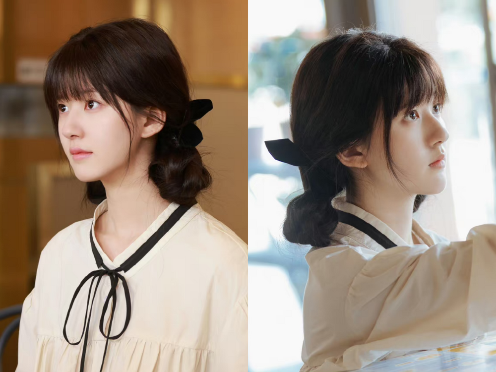 陸劇《偷偷藏不住》超減齡8款桑稚髮型推薦!24歲趙露思演活16歲少女感、簡直甜姐兒天花板範本!!-6