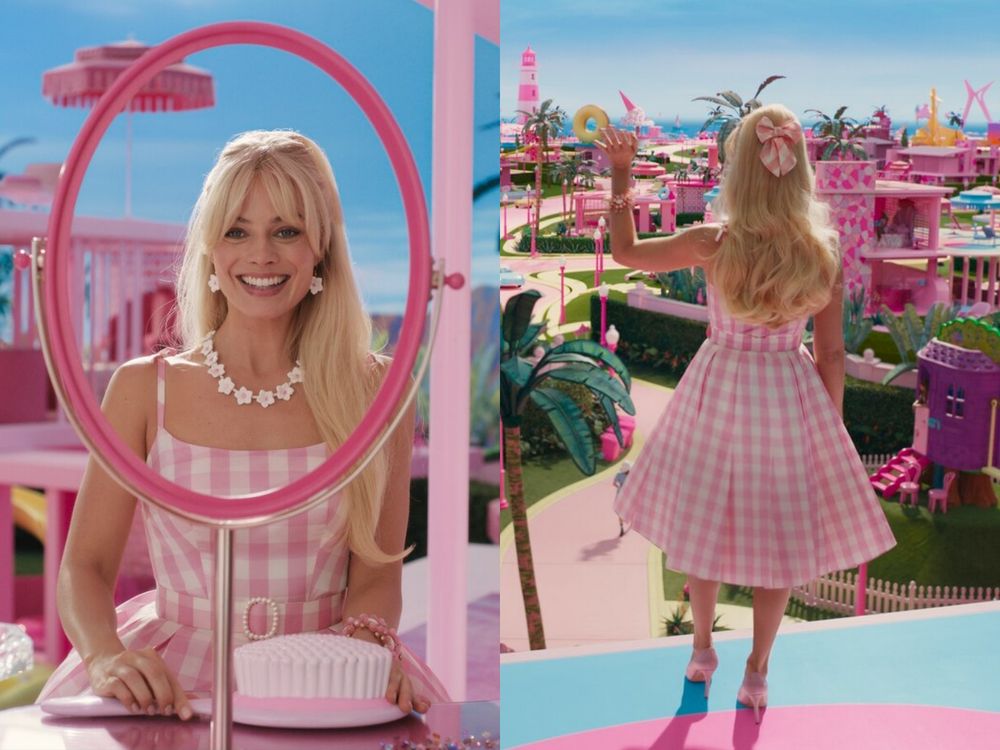 想看電影！《Barbie芭比》瑪格羅比宣傳造型『100%神還原芭比』少女腰、精靈腿登熱搜！-6