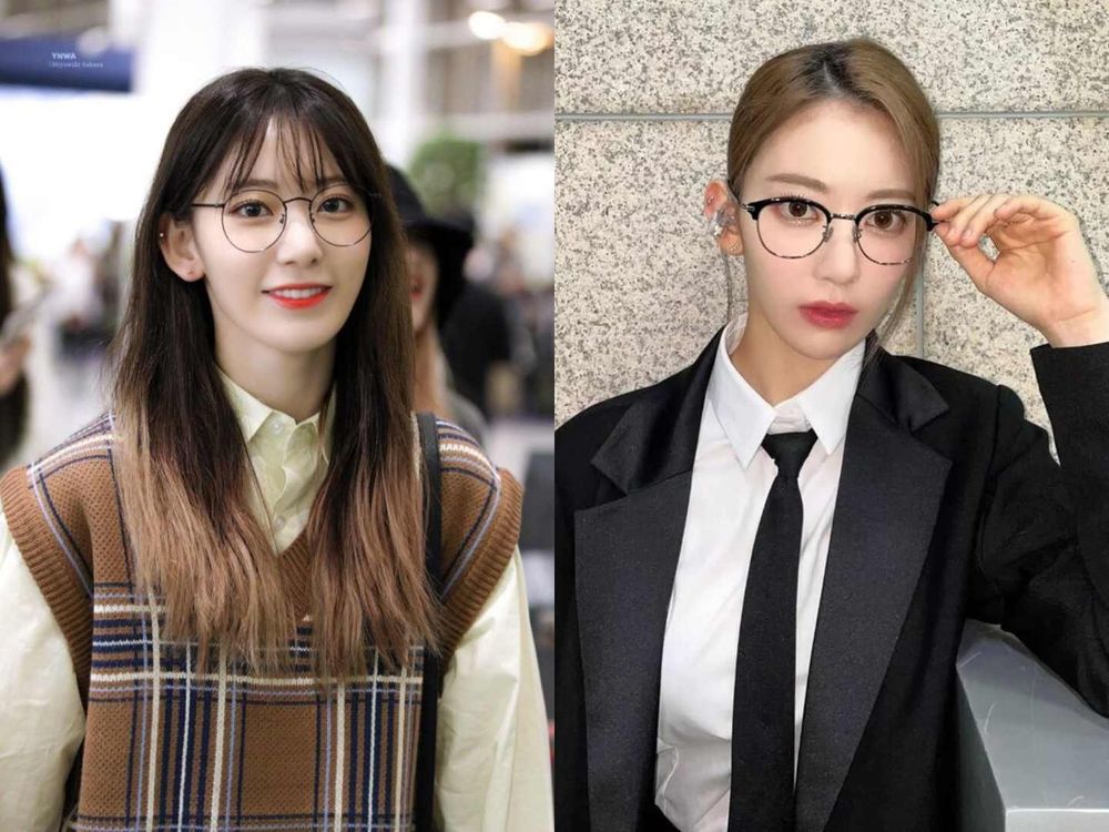 韓網熱議!8位眼鏡魅力女偶像,Jennie任何眼鏡都能駕馭、子瑜MV眼鏡造型封神-6