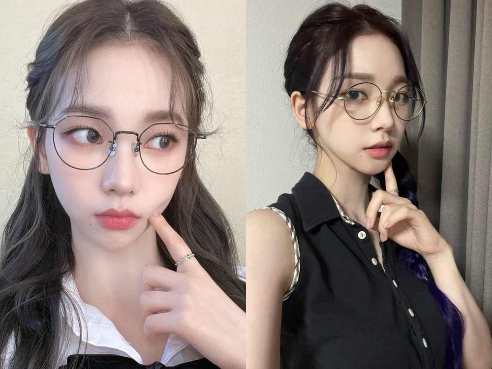 韓網熱議!8位眼鏡魅力女偶像,Jennie任何眼鏡都能駕馭、子瑜MV眼鏡造型封神-8