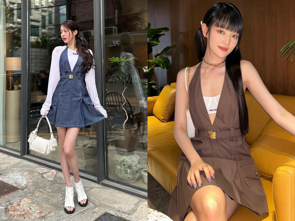 夏天洋裝顯瘦穿搭5大方法!『碎花、針織、細肩帶洋裝』這樣穿輕鬆打造芭比身材~快學起來!-8