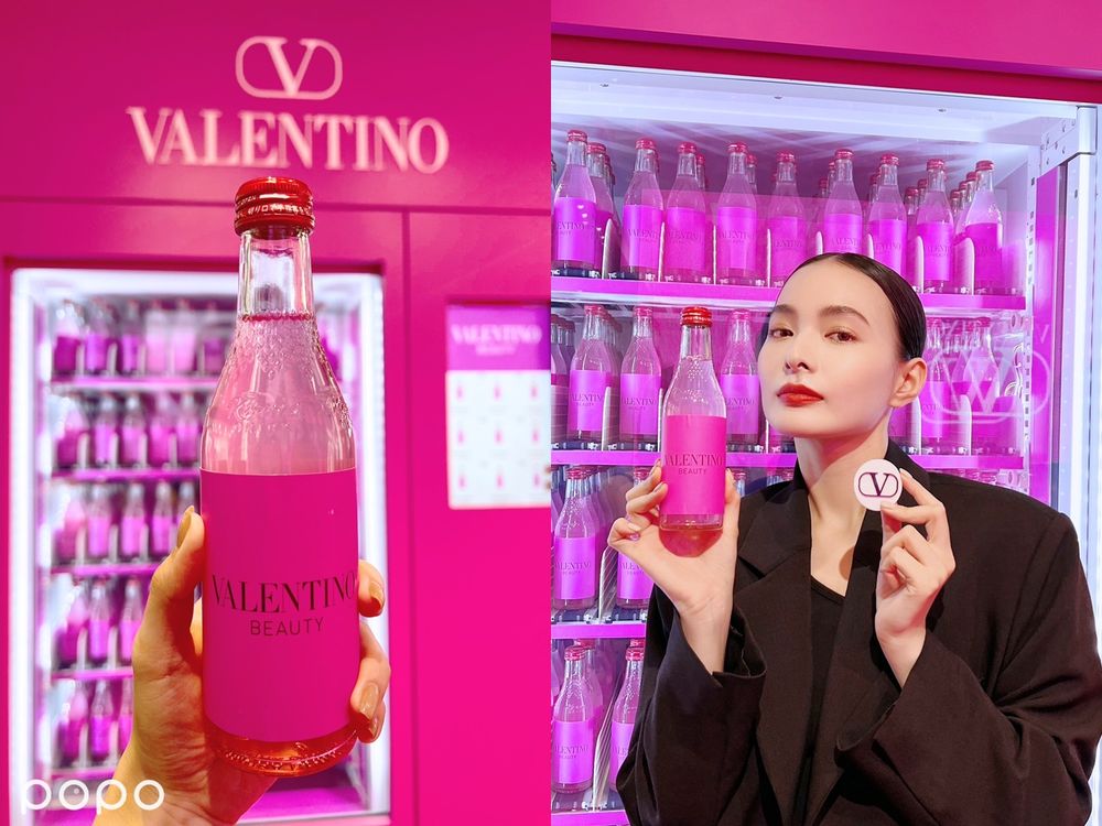 VALENTINO BEAUTY快閃店降臨信義區!高調粉、龐克黑『高級輕透霧光』氣墊粉餅現場體驗,還有巨星拍攝牆必打卡!-4