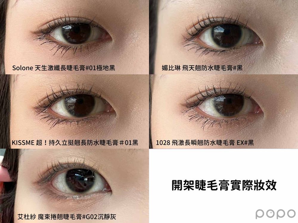 熱賣開架睫毛膏推薦！五款防水睫毛膏測評，纖長度、捲翹度、持久度...，到底誰才是神級睫毛膏天花板！-11