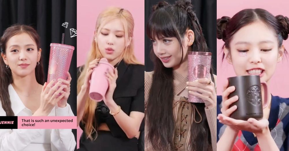 星巴克BLACKPINK聯名JISOO、LISA、Jennie、Rosé指定款隨行杯公開！BLINK們買對沒～-1