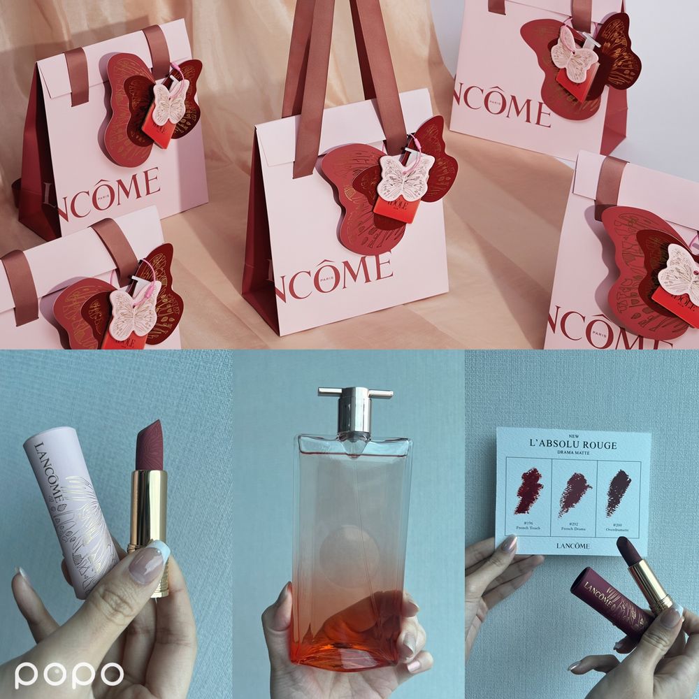2023七夕情人節禮物推薦！LANCOME最美『蝴蝶小蠻腰』唇膏，最溫柔色選「玫瑰暖棕」限定上市！-7