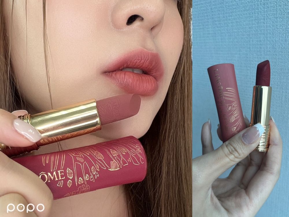 2023七夕情人節禮物推薦！LANCOME最美『蝴蝶小蠻腰』唇膏，最溫柔色選「玫瑰暖棕」限定上市！-4