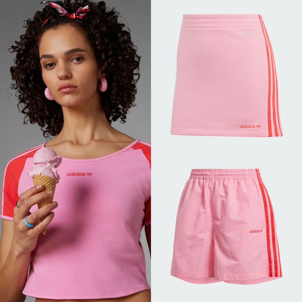 2023女生運動服推薦！adidas芭比粉系列「套裝、背心、T恤」想整套包回家！-4