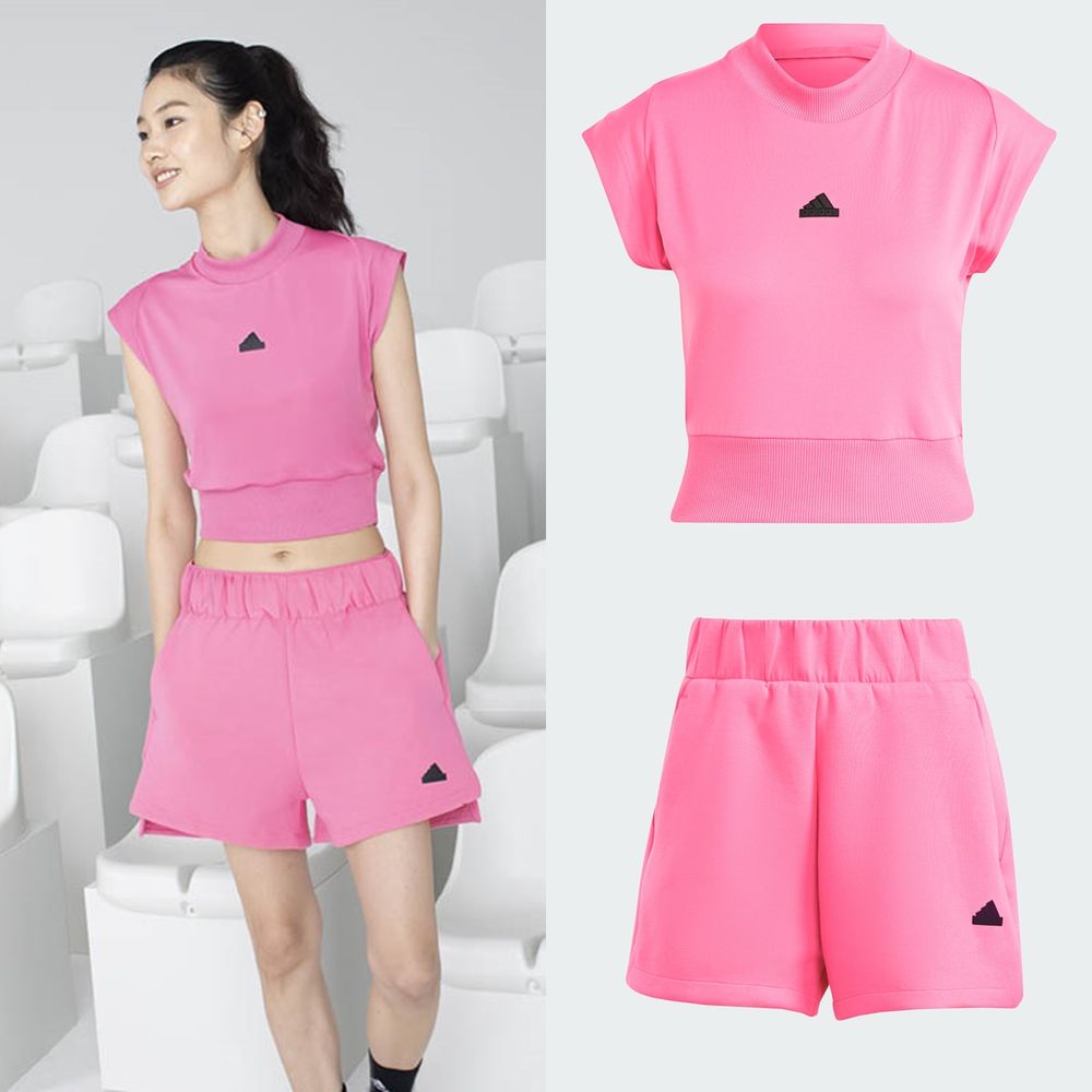 2023女生運動服推薦！adidas芭比粉系列「套裝、背心、T恤」想整套包回家！-2