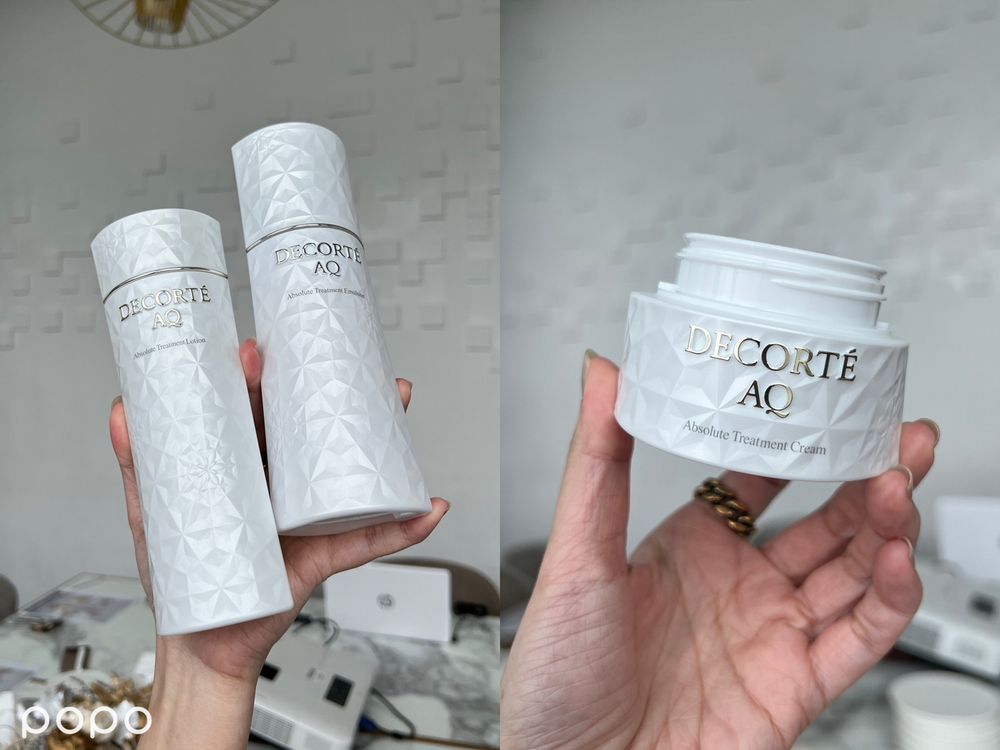 以保養獲得變美激素！黛珂AQ系列全新升級，加入「微型柔軟油酸晶球」的先乳後水，讓膚觸像嬰兒一樣滑嫩！-6