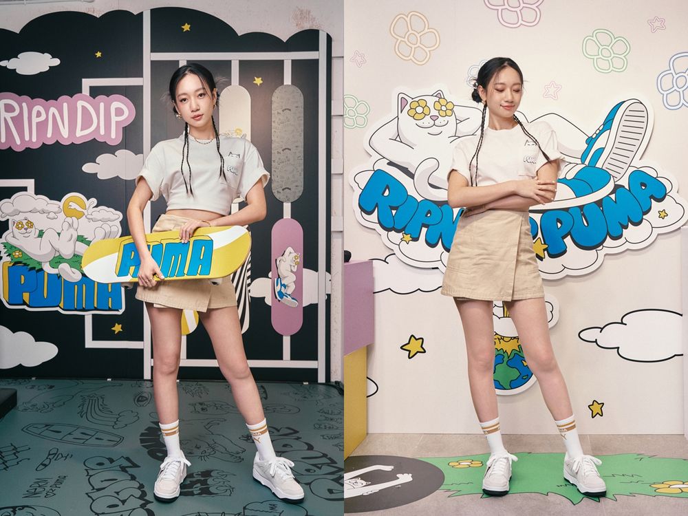 2023必買球鞋再+1！PUMA x 中指貓聯名「軟綿厚底貓咪鞋」Julia吳卓源大呼超可愛！-2