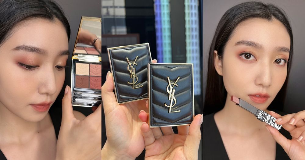 2023七夕情人節禮物推薦！YSL「螢光斑馬限定唇膏」絕美絲絨玫瑰棕，上唇秒顯白！情人節限定斑馬愛心禮盒、太想要了！-2