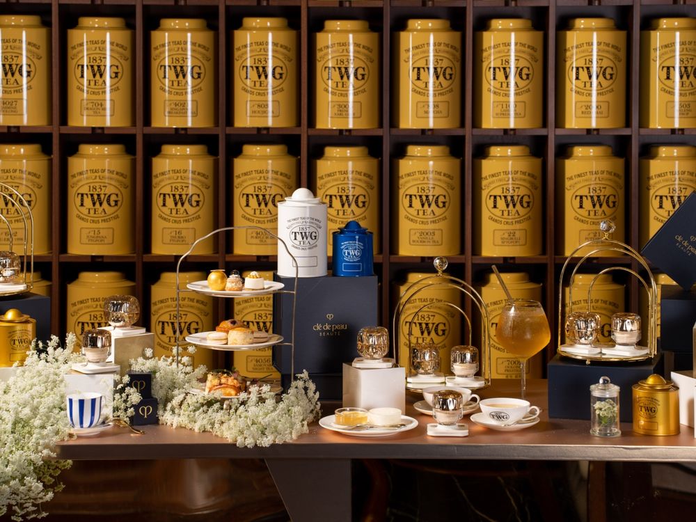 2023情人節約會餐廳推薦！CPB X TWG Tea聯名「甜寵下午茶」，享受甜點還送肌膚之鑰乳霜粉底體驗禮-9