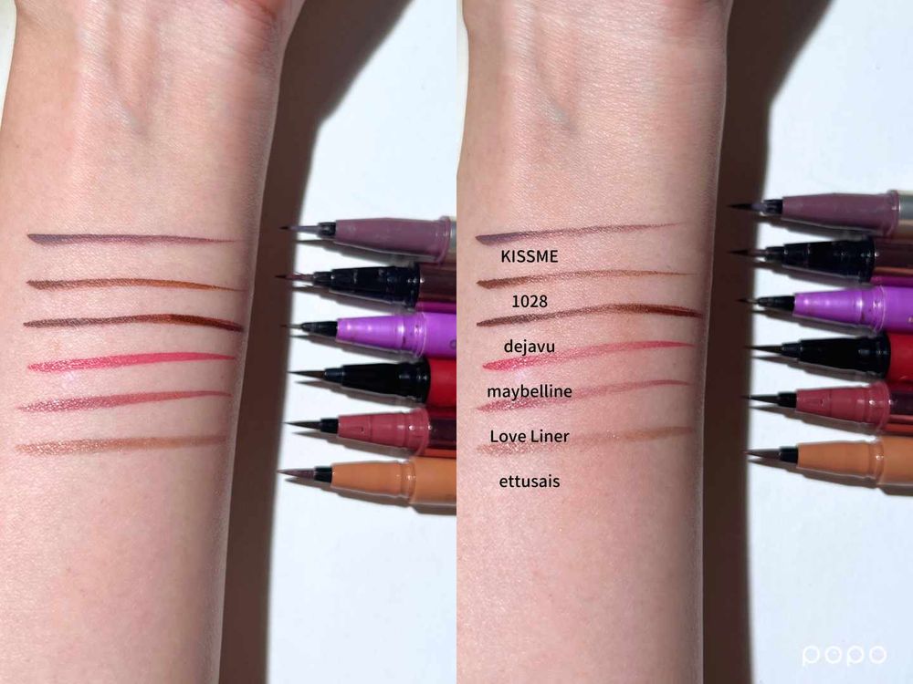 開架眼線液評比！KISSME、1028、媚比琳、Love Liner...，濕熱夏季也不暈染！-2