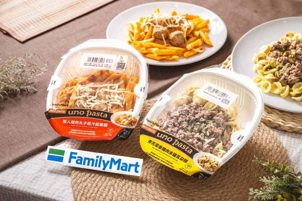 全家必吃新品！聯手最強義大利麵solo pasta推「香腸肉末貓耳朵麵、雞肉丸子茄汁鉛筆麵」明天午餐就吃這個！-4