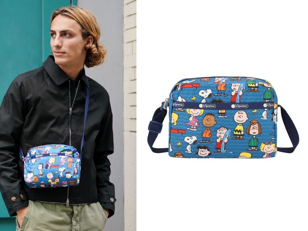 史努比控快看！LeSportsac x PEANUTS聯名全系列登台！鐵粉必收查理布朗小包！-3