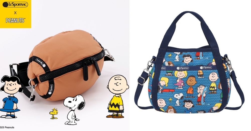 史努比控快看！LeSportsac x PEANUTS聯名全系列登台！鐵粉必收查理布朗小包！-1