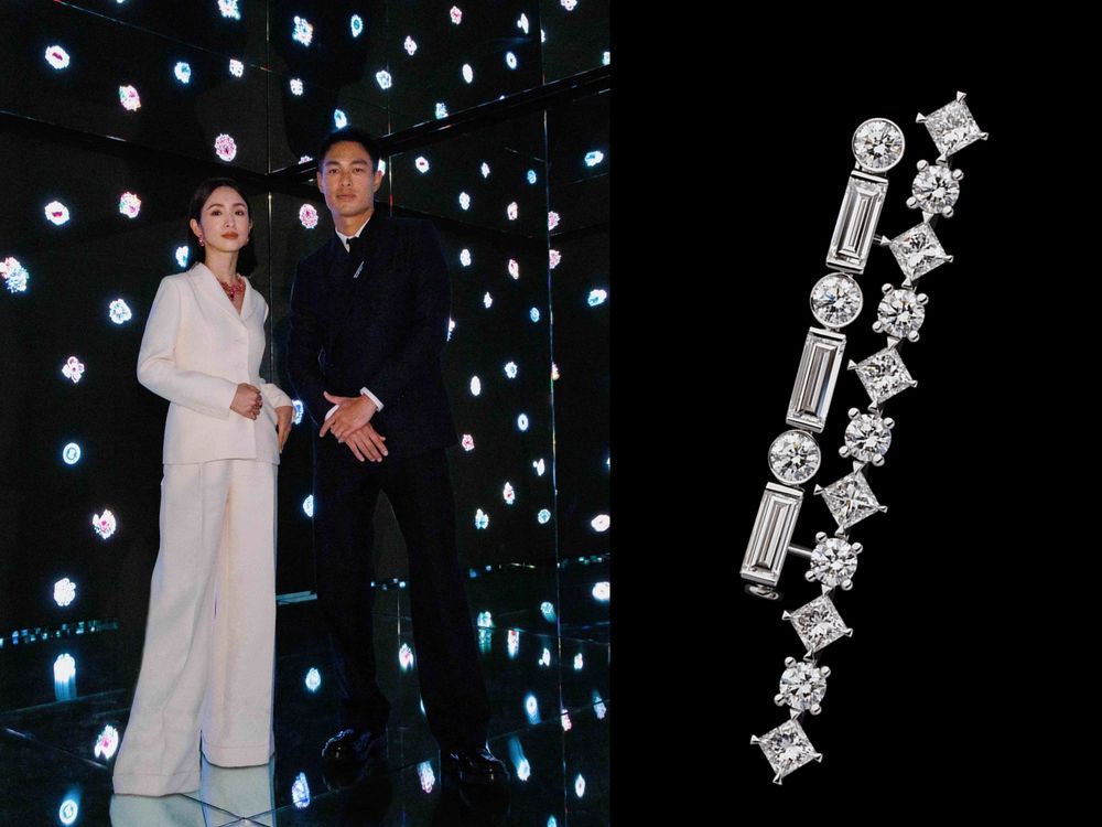 林依晨戴3.4億台幣「夢幻紅寶項鍊」現身Dior高級珠寶展、本人美到發光！-6