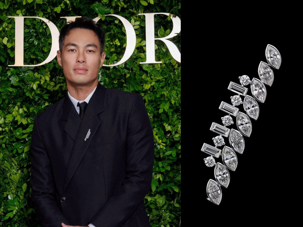 林依晨戴3.4億台幣「夢幻紅寶項鍊」現身Dior高級珠寶展、本人美到發光！-4