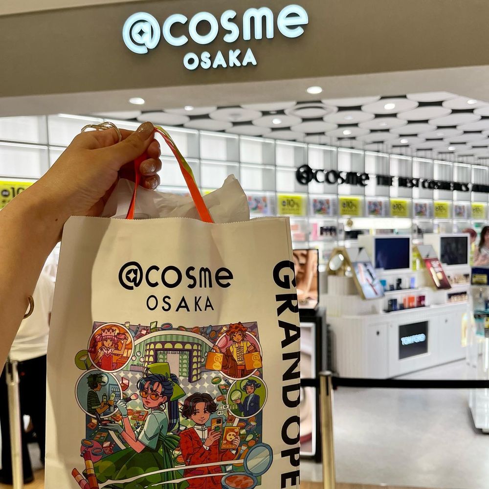 2023大阪必逛景點推薦！@cosme OSAKA盛大開幕！五大亮點一次看，居然有這種免費體驗！-11