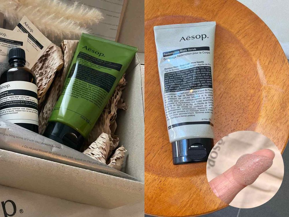 專櫃/開架磨砂去角質沐浴露推薦！一理潤、Aesop...，清潔、平滑肌一瓶搞定，洗完就跟寶寶一樣嫩！-6