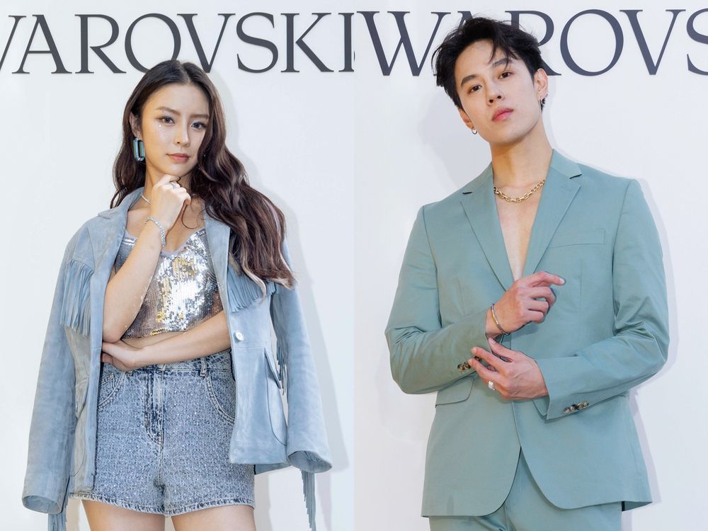 《假面女郎》Nana來台帶逛Swarovski展覽！本人簡直芭比降臨！同款頸鍊、項鍊價格一次看！-12