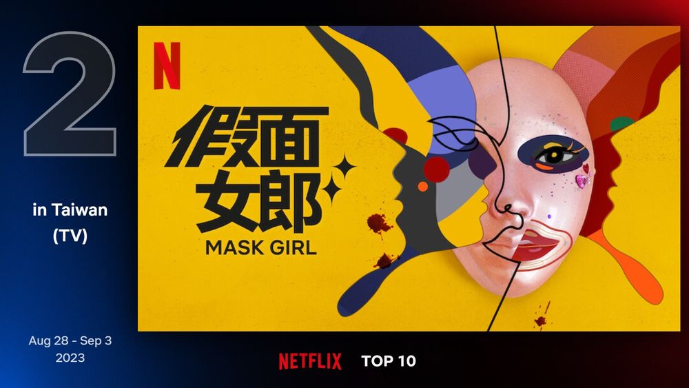 Netflix八月最新收視排行TOP10！《假面女郎》僅第二，冠軍4天全球破億觀看，新紀錄太狂！-19