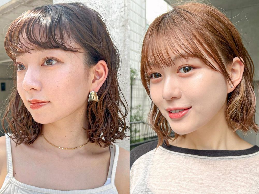 2023下半日系短髮燙髮推薦！慵懶法式燙、氣墊燙、波紋捲...，燙完立刻顯小臉，最適合留長過渡期選用！-4