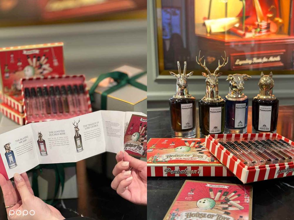 2023 Penhaligon’s潘海利根6款必收聖誕限定禮盒，巨型香水瓶聖誕倒數月曆、4款獸首入組香氛圖書館...-7