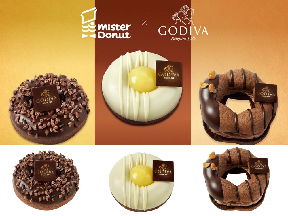 Mister Donut X GODIVA六款聯名巧克力甜甜圈回歸！烏龍可可波堤圈連店員都大推！-3