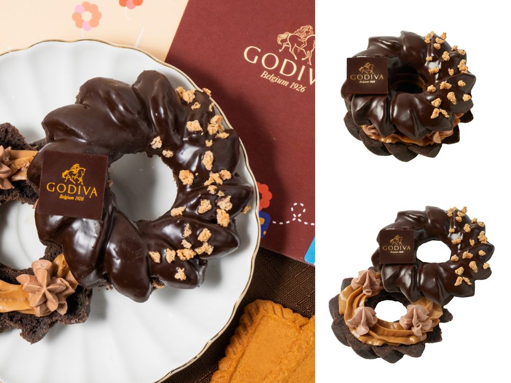 Mister Donut X GODIVA六款聯名巧克力甜甜圈回歸！烏龍可可波堤圈連店員都大推！-5