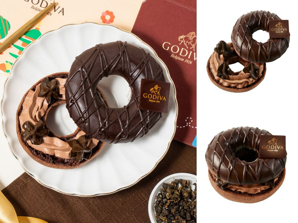 Mister Donut X GODIVA六款聯名巧克力甜甜圈回歸！烏龍可可波堤圈連店員都大推！-6