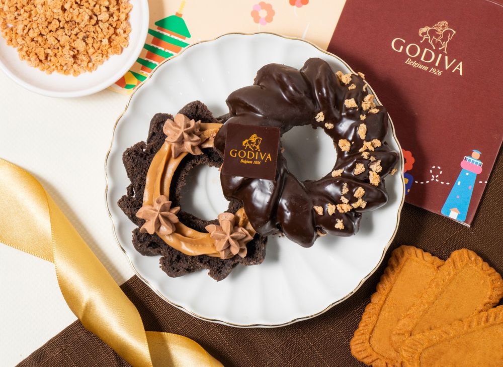 Mister Donut X GODIVA六款聯名巧克力甜甜圈回歸！烏龍可可波堤圈連店員都大推！-1