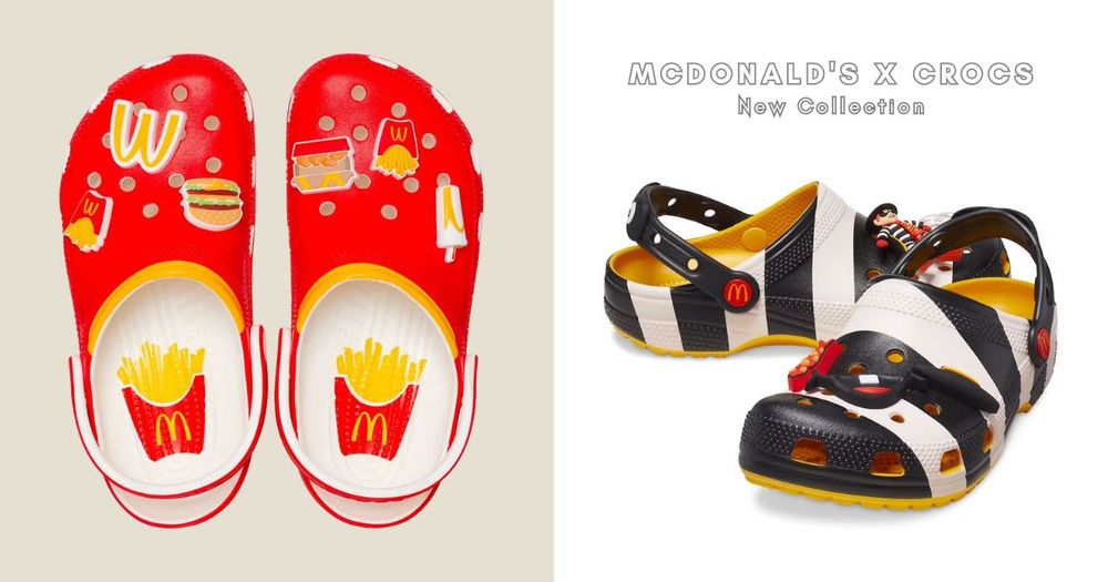 麥當勞xCrocs聯名洞洞鞋「漢堡神偷、大鳥姊姊」人氣角色可愛瘋掉！傳這天開賣！-10