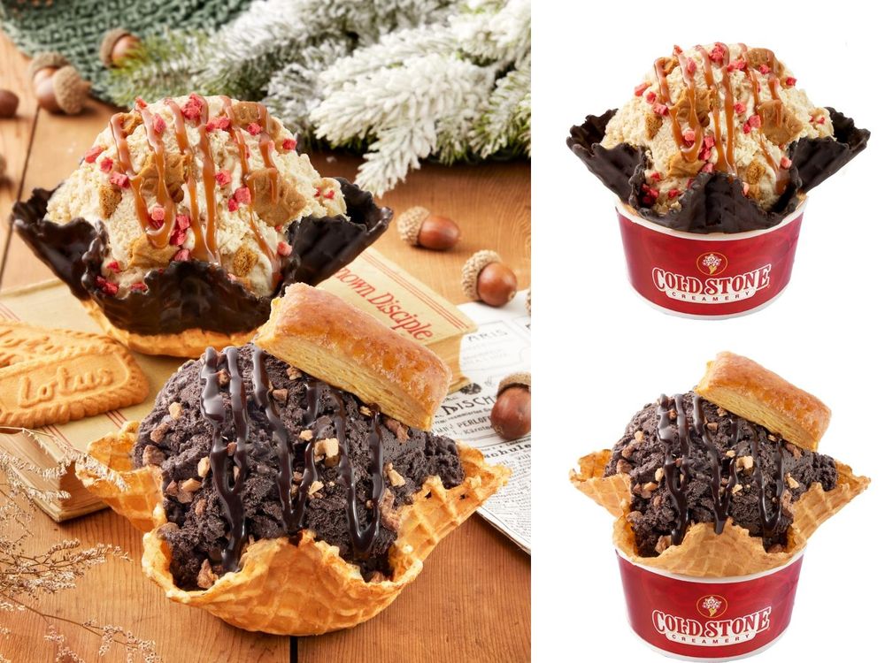 COLD STONE買一送一來了！聖誕節限定口味「太妃糖、3倍濃巧克力」必吃！-2