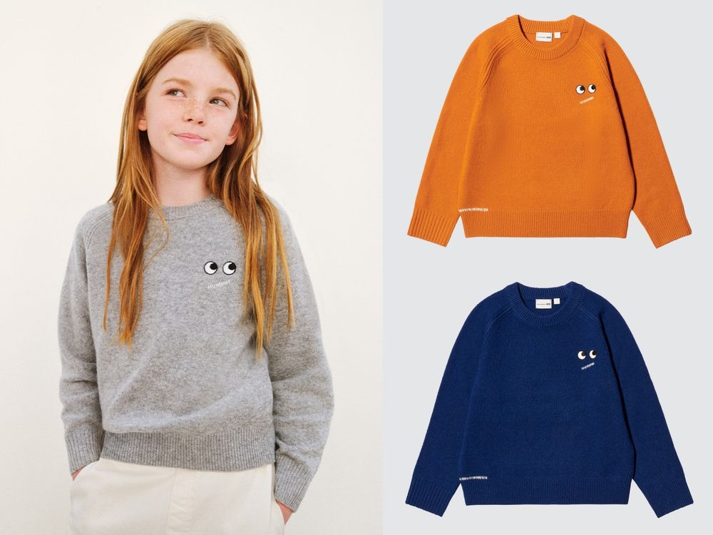 UNIQLO必買小眼睛聯名補貨了！ANYA HINDMARCH襪子最後搶購機會來了！-7