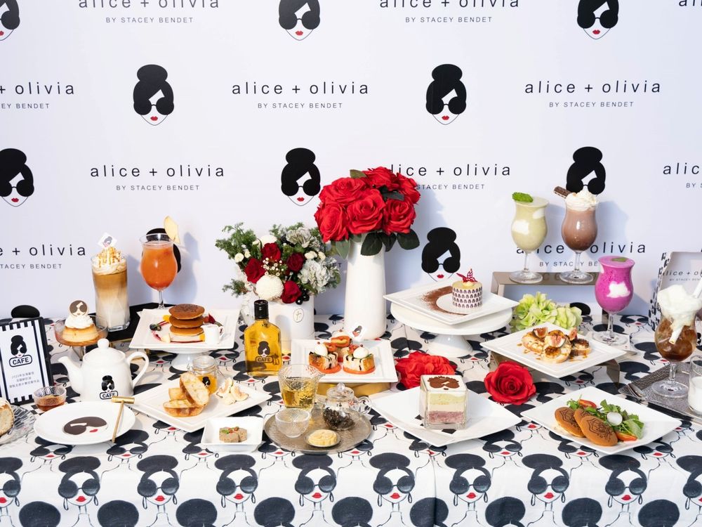 全球首間alice+olivia café咖啡廳降臨信義區！大人系焦糖布丁吃了會感動！-11