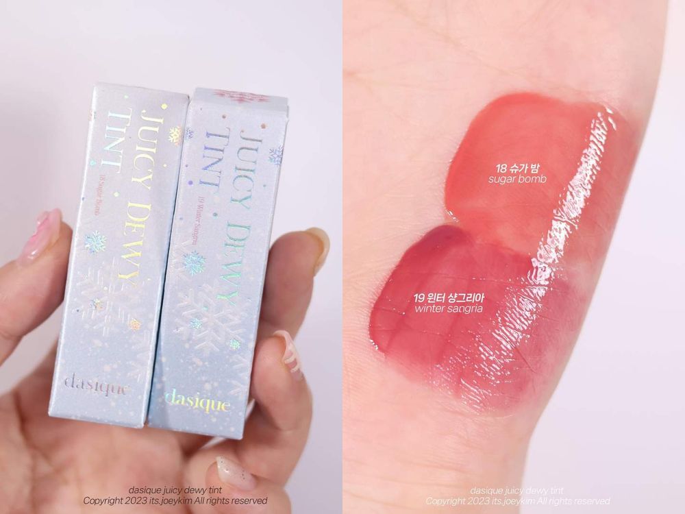 年度最美眼影盤就是它！dasique 2023聖誕限定彩妝，細閃碎鑽九色眼影盤、珍珠光唇蜜，美到小紅書、日韓IG都暴動！-5