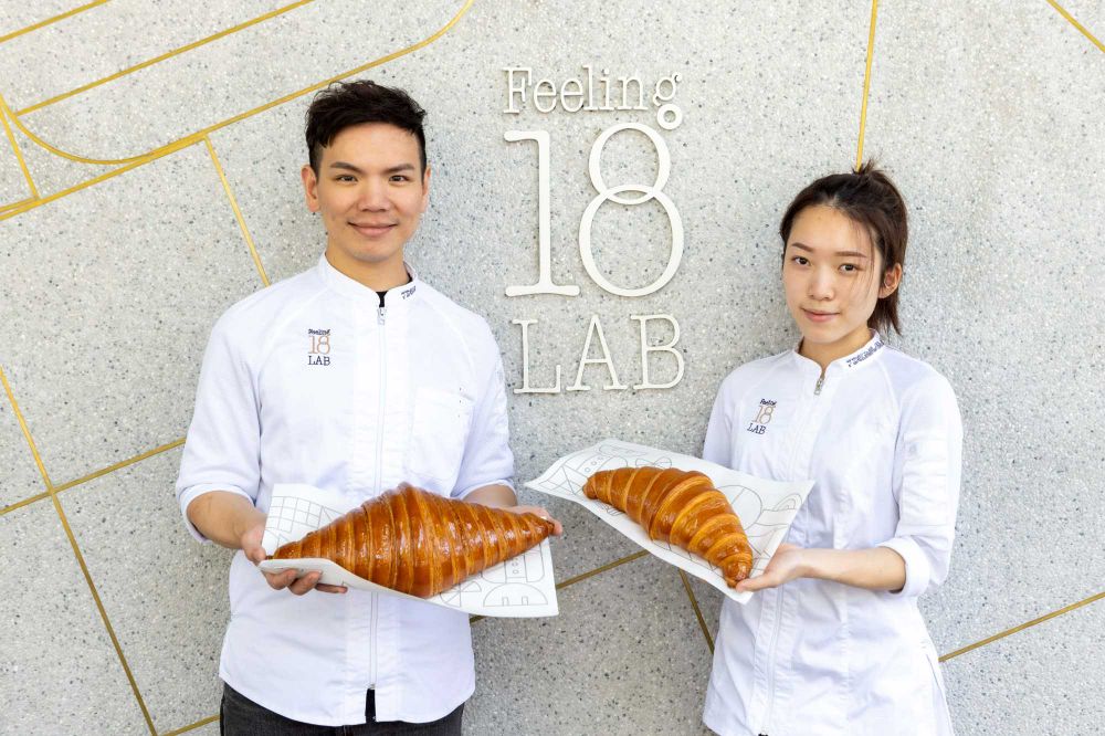 巨大可頌台灣也吃得到了！只有這三個縣市有、香酥可口沒吃到太可惜！-8