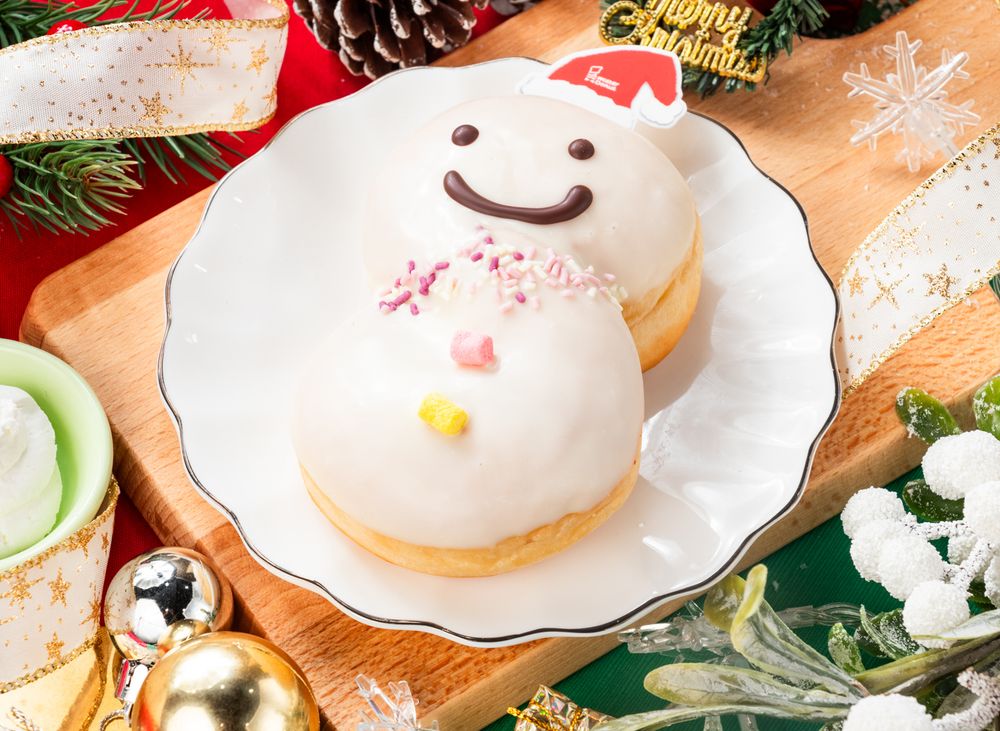 Mister Donut聖誕甜甜圈可愛爆！耶誕雪人、草莓熊太郎...限定優惠一次看！-2