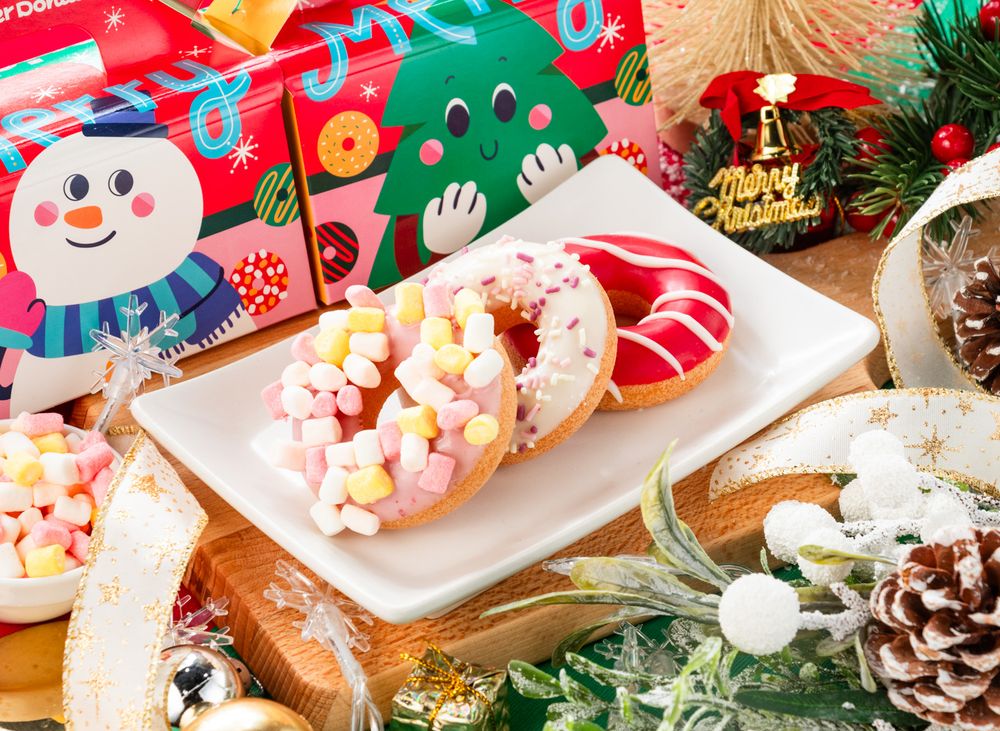 Mister Donut聖誕甜甜圈可愛爆！耶誕雪人、草莓熊太郎...限定優惠一次看！-8