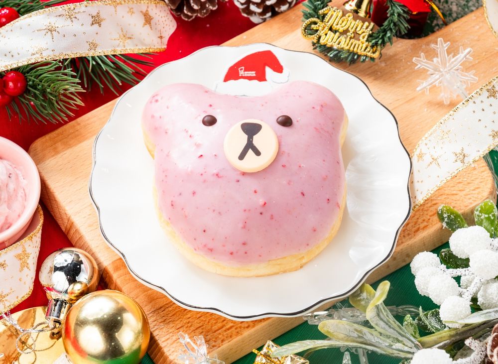 Mister Donut聖誕甜甜圈可愛爆！耶誕雪人、草莓熊太郎...限定優惠一次看！-13