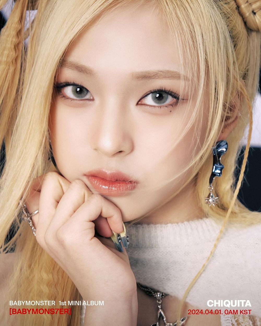 BLACKPINK師妹「BABYMONSTER」愚人節完全體出道！7人合體來台辦見面會，成員介紹一次看！-19