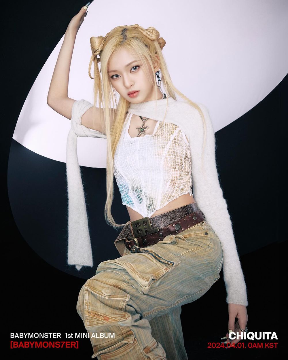 BLACKPINK師妹「BABYMONSTER」愚人節完全體出道！7人合體來台辦見面會，成員介紹一次看！-18