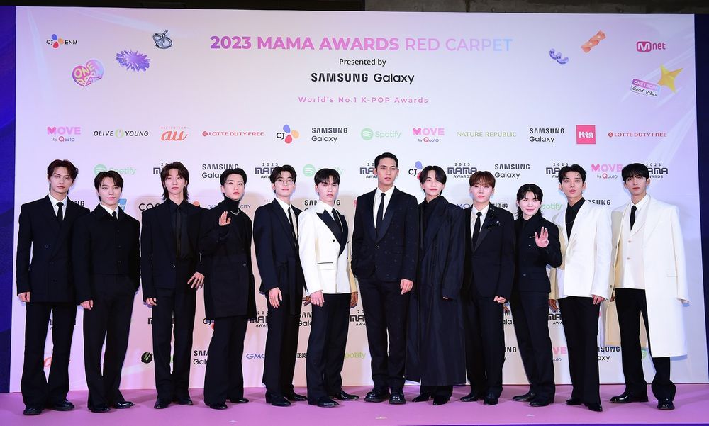 2023韓國MAMA紅毯男神降臨！「SEVENTEEN、邊佑錫、朴寶劍」完美比例根本養眼組合！-11