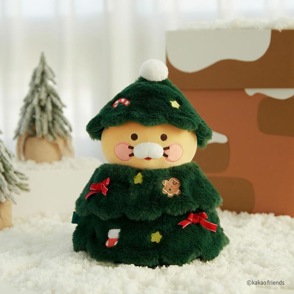可愛爆炸！Kakao Friends聖誕限定「麋鹿萊恩、聖誕樹春植」交換禮物就它了！-3