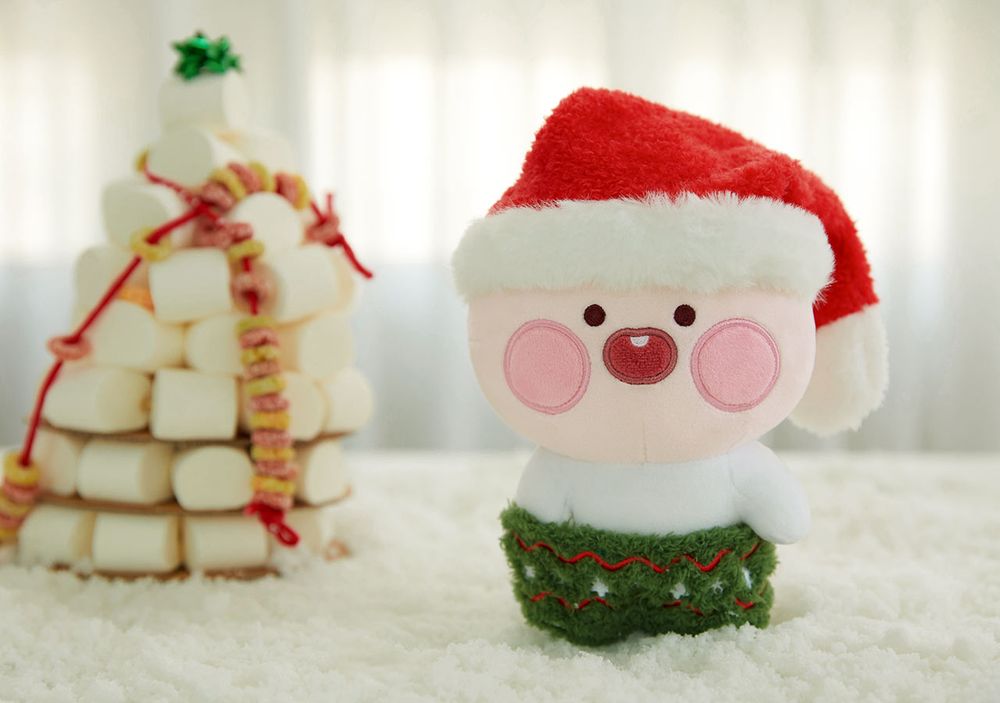 可愛爆炸！Kakao Friends聖誕限定「麋鹿萊恩、聖誕樹春植」交換禮物就它了！-6