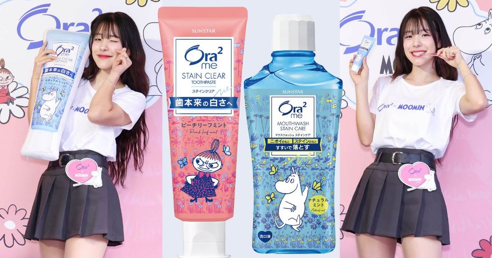 韓國李多慧大推！Ora2嚕嚕米聯名牙膏、漱口水可愛上市，聯名快閃活動打卡上傳送牙刷、還能跟啦啦隊女神同框拍貼！-1