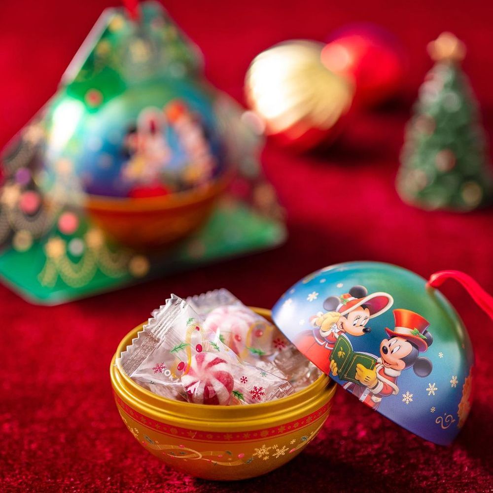 可愛炸！2023日本東京迪士尼聖誕節限定「小紅帽維尼、米奇糖果盒」全都想帶回家！-6